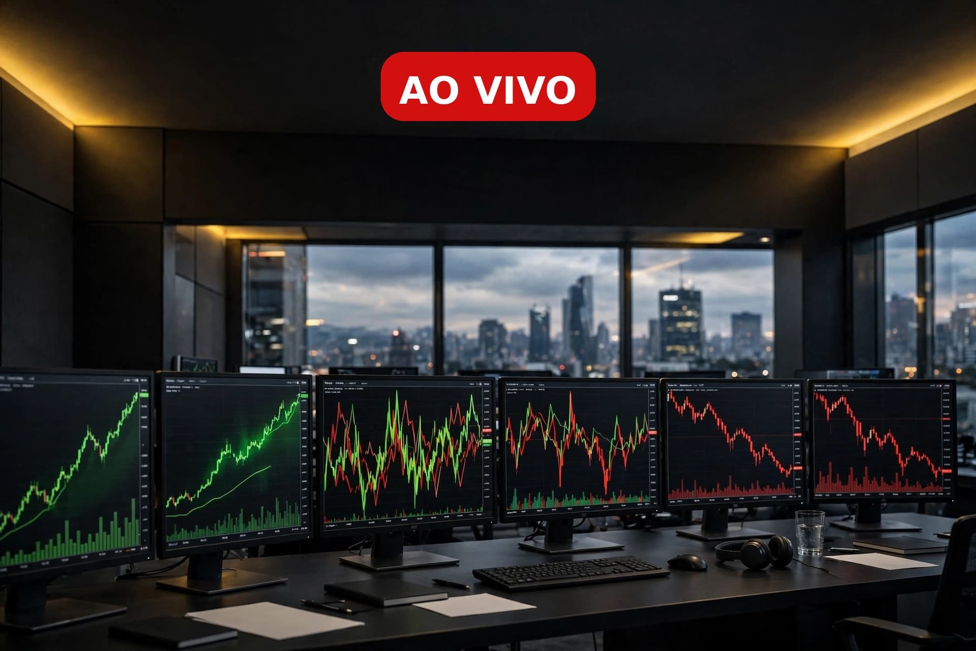 Ibovespa cai enquanto Wall Street sobe e dólar vai a R$ 5,12