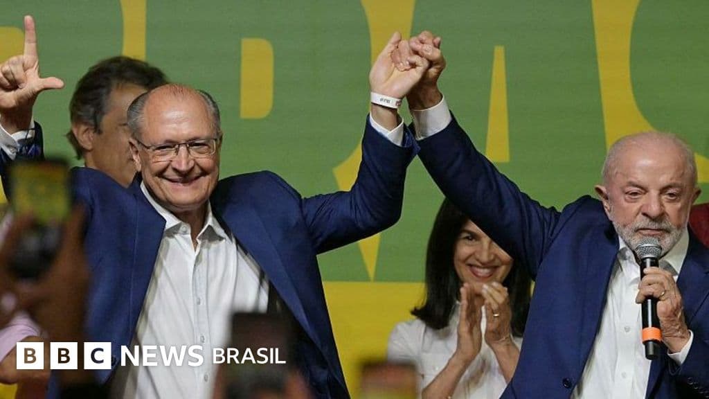 Lula e Alckmin: aliança eleitoral aproxima PT do centro