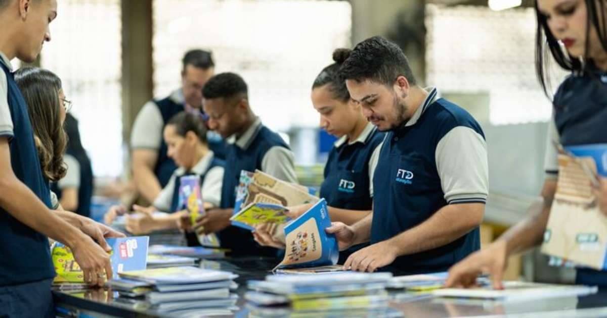 FTD Educação antecipa produção e amplia logística para 2027